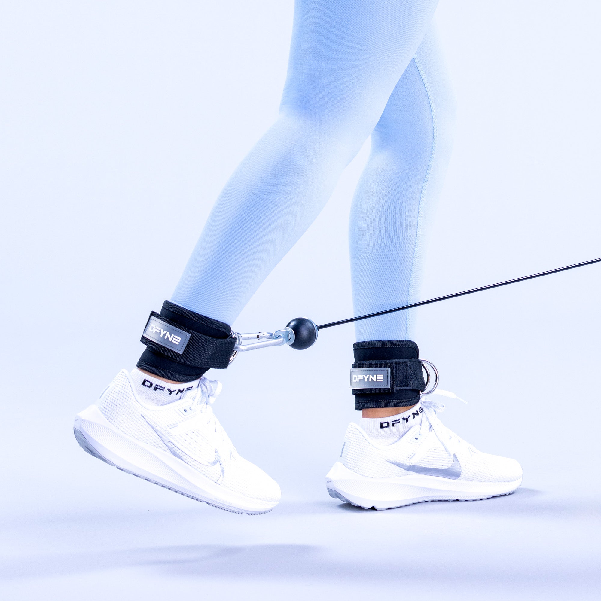 DFYNE Ankle Straps Dam Svarta | 2891653-WN