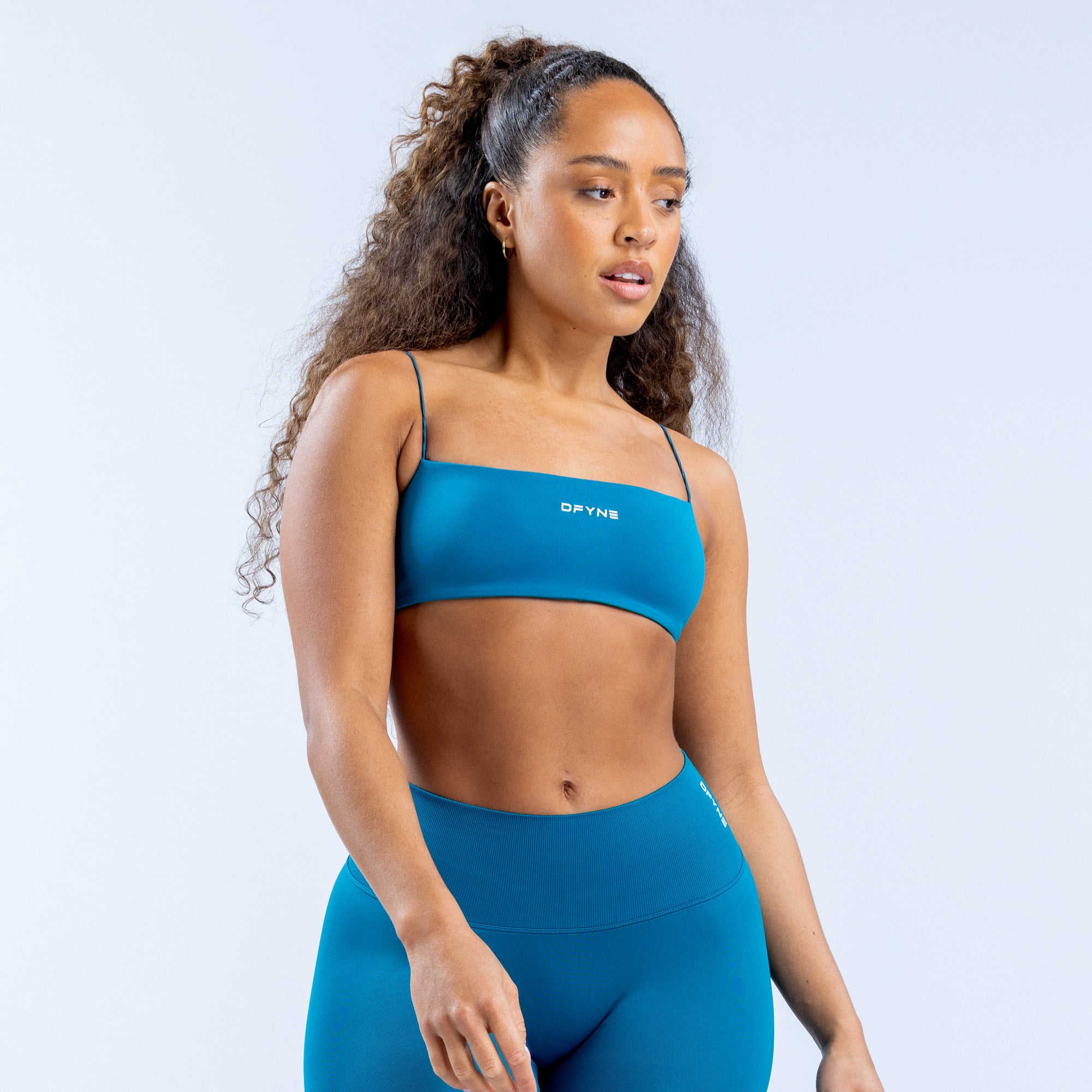 DFYNE Defy Strappy Sport BH Dam Blå | 4852039-VQ