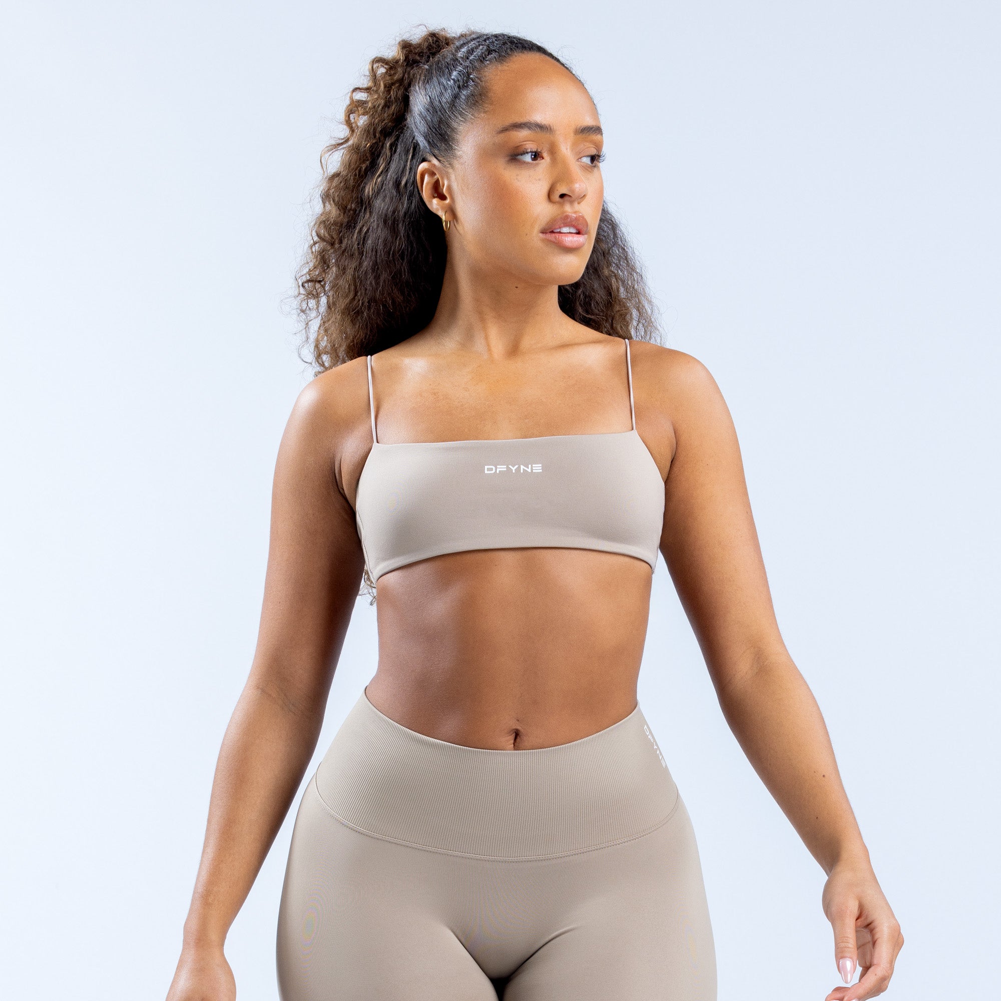 DFYNE Defy Strappy Sport BH Dam Grå | 7563984-FI