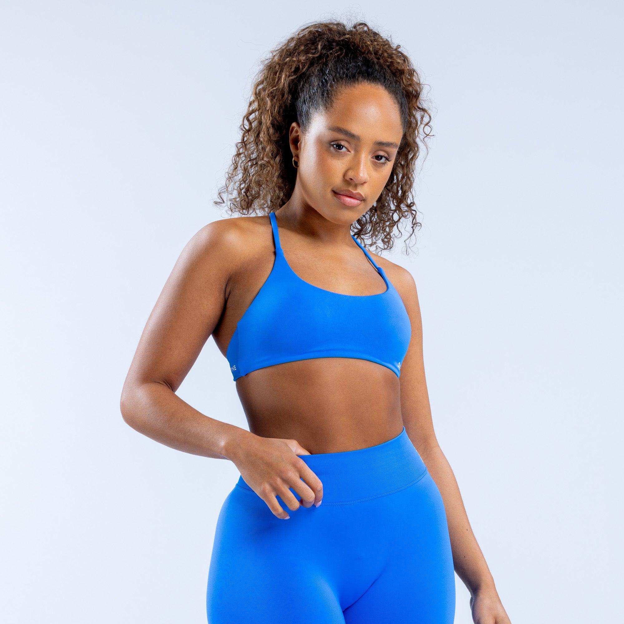 DFYNE Dynamic Twist Back Sport BH Dam Blå | 3489672-OZ