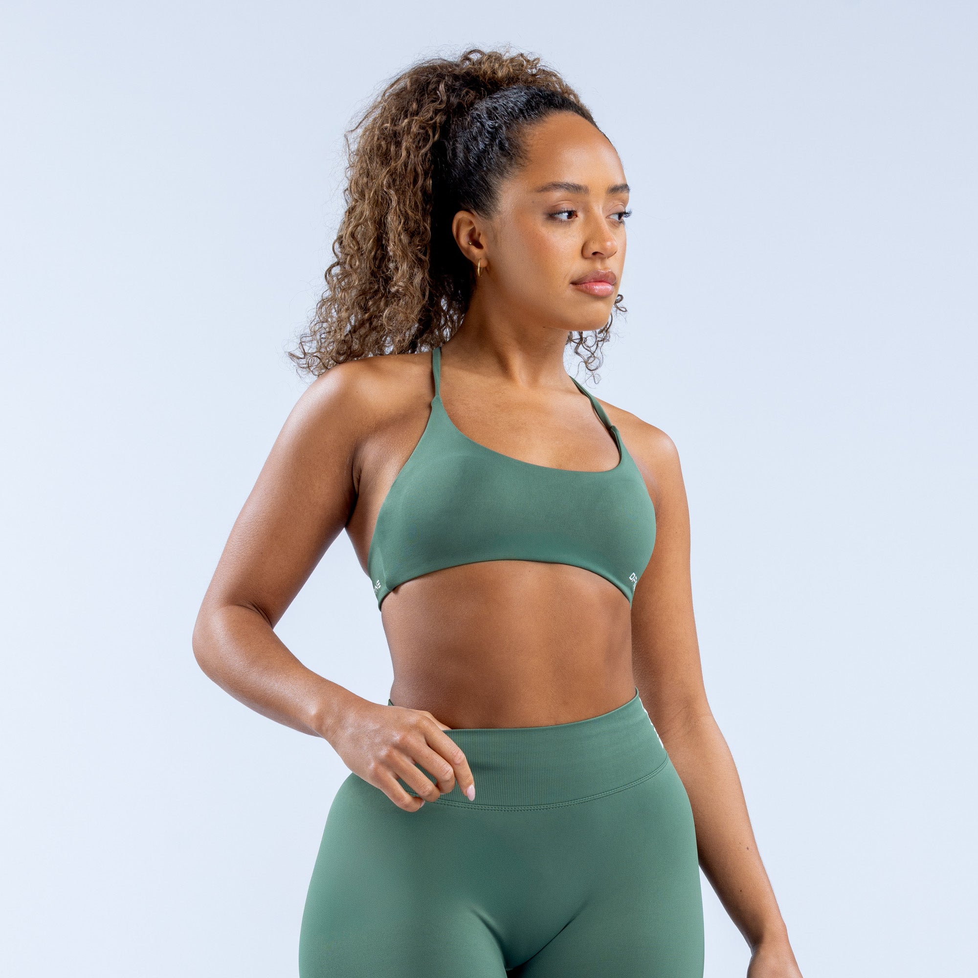 DFYNE Dynamic Twist Back Sport BH Dam Gröna | 9160724-IH