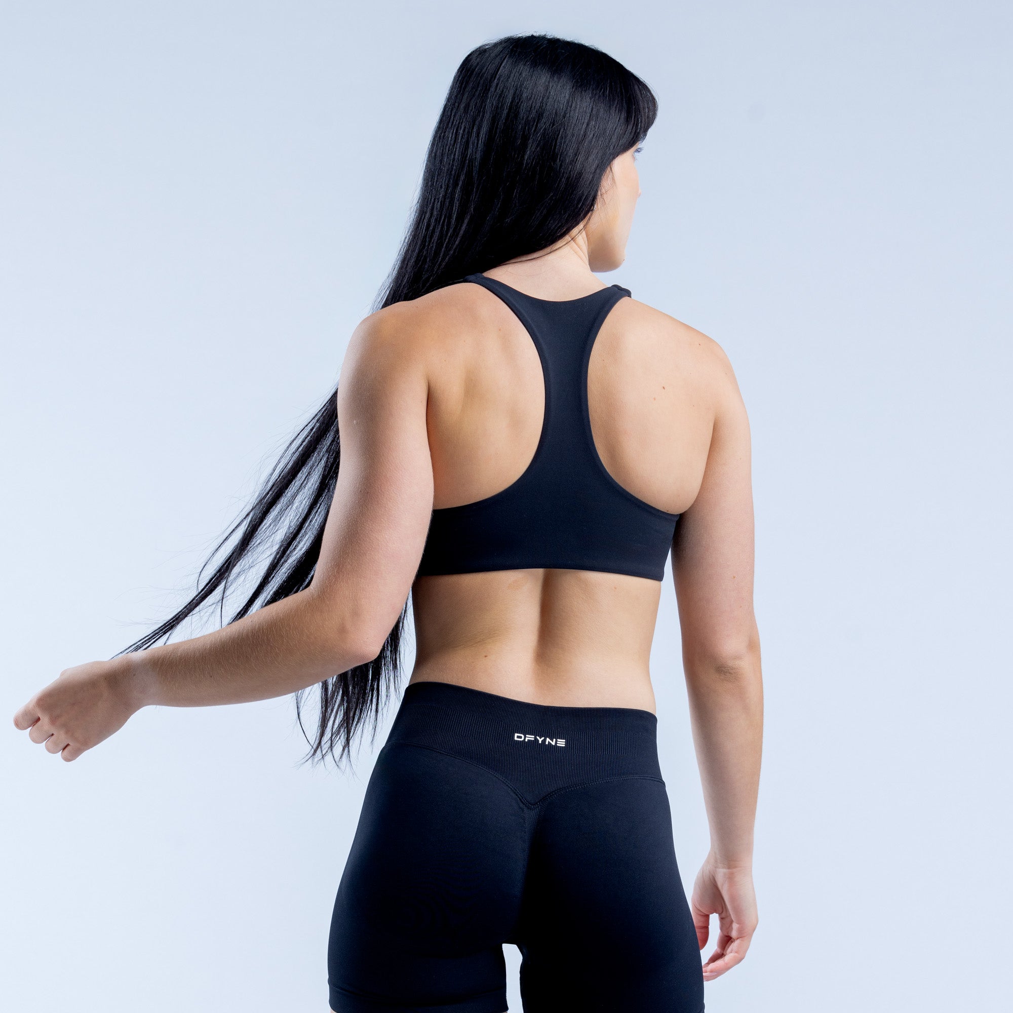 DFYNE Origin Racer Back Sport BH Dam Svarta | 3698750-AU