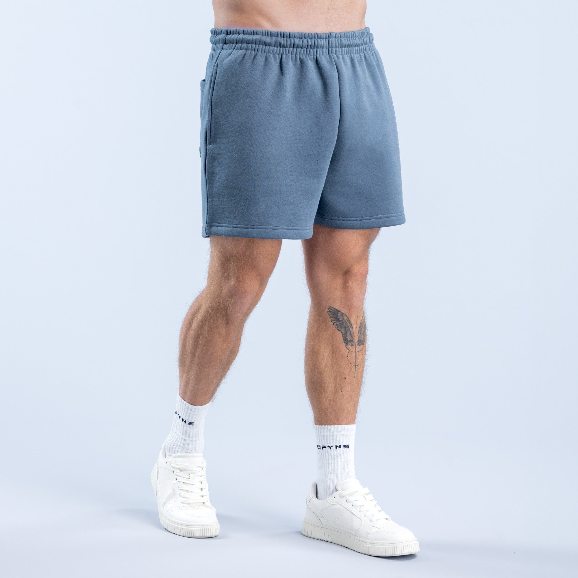 DFYNE Recharge Graphic Shorts Herr Grå | 2935481-JT