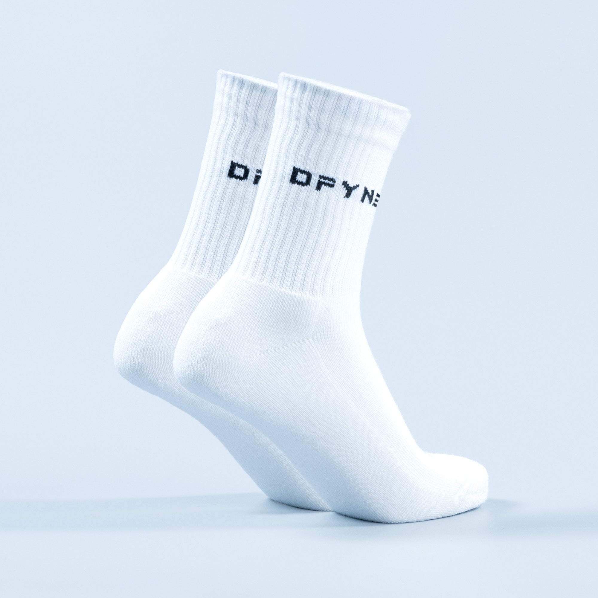 DFYNE Revive Crew Strumpor Dam Vita Svarta | 1609248-XL