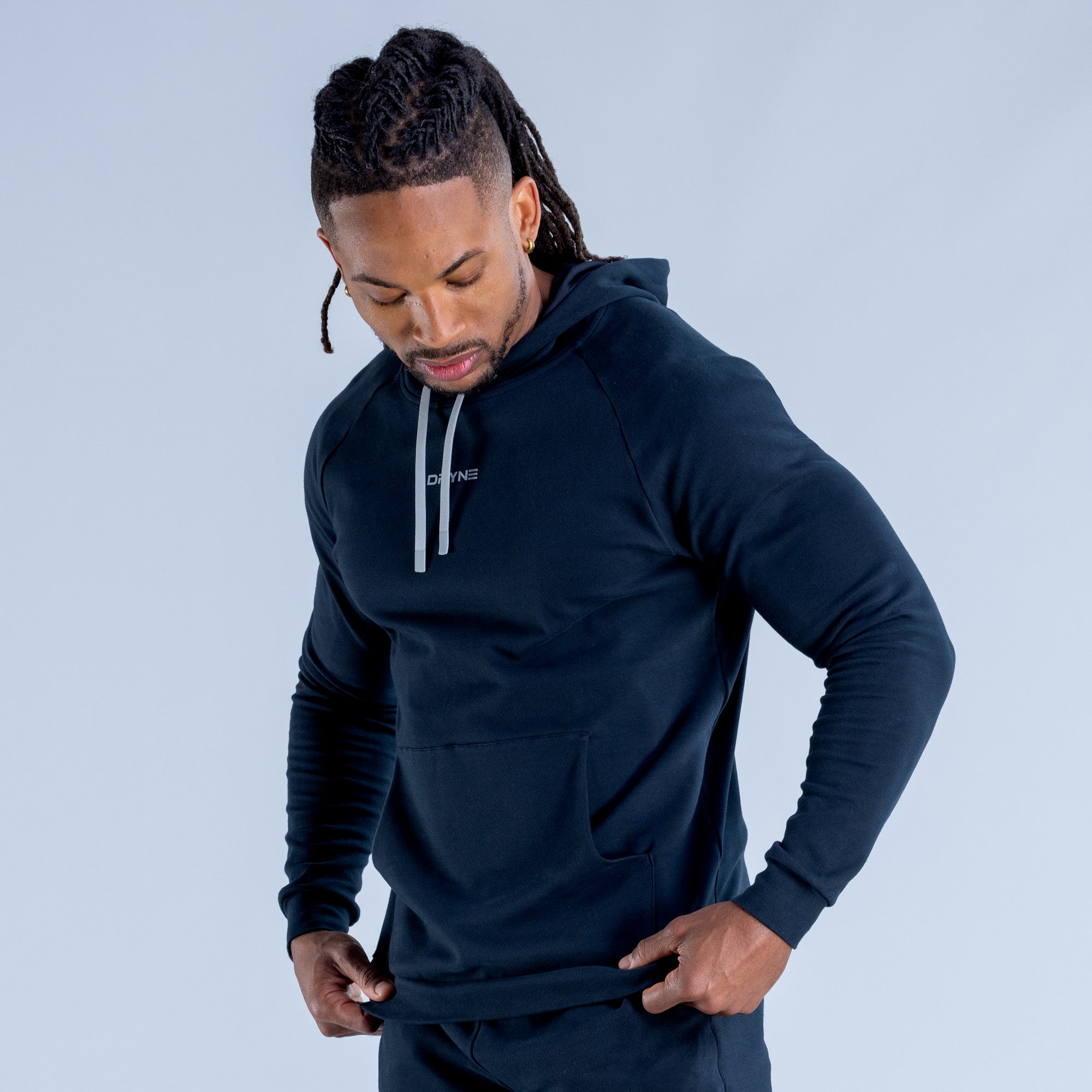 DFYNE Stealth Midweight Hoodie Herr Svarta | 0651847-DB