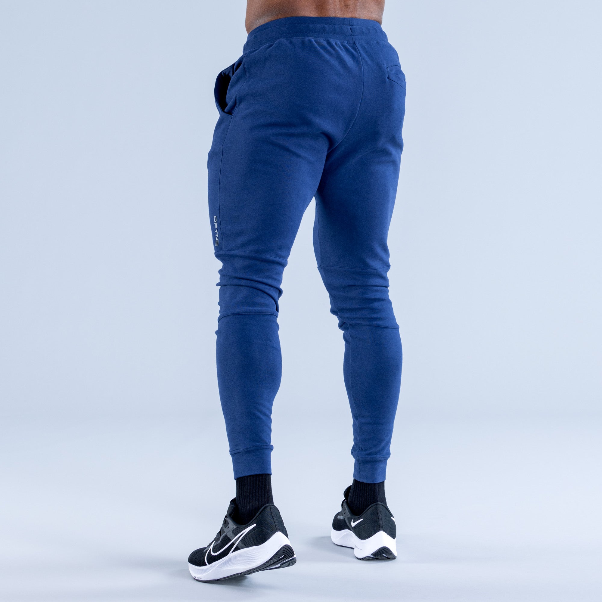 DFYNE Stealth Tapered Joggingbyxor Herr Blå | 5916478-XS