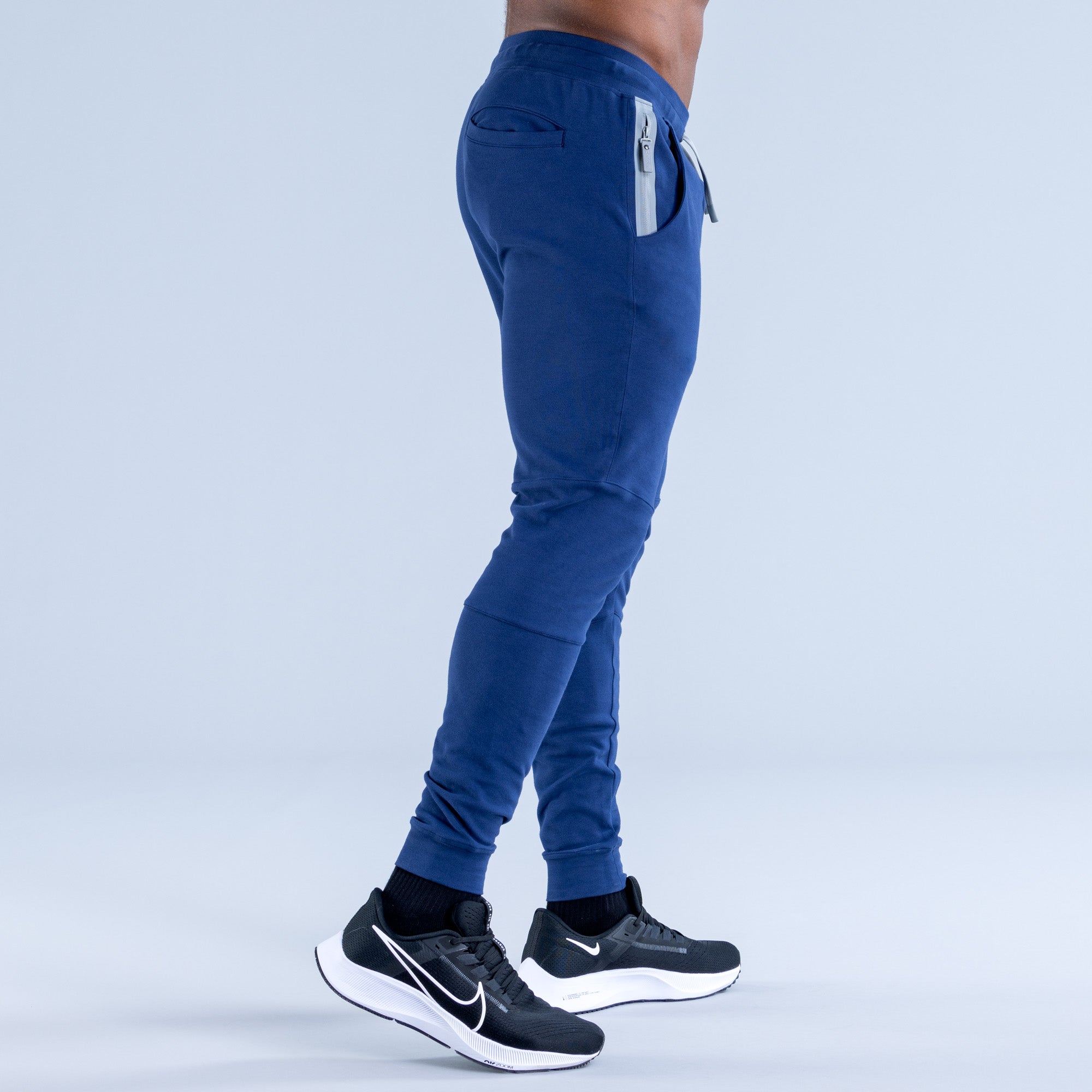 DFYNE Stealth Tapered Joggingbyxor Herr Blå | 5916478-XS